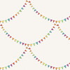 Skirted Storage Bench, Bunting Scallop Multi - Ottomans - 4