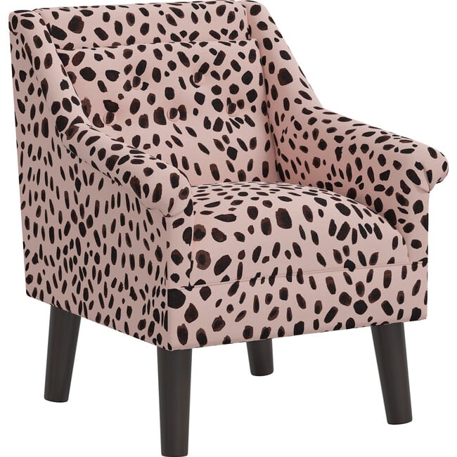 Finn Kids' Chair, Rose Cheetah