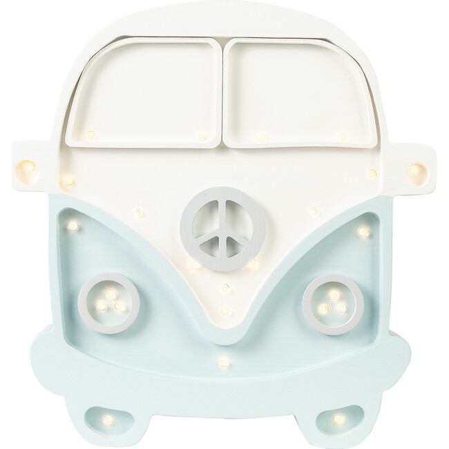 Van Lamp, White & Blue