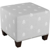 Benjamin Nailhead Ottoman, Grey Tree - Ottomans - 2