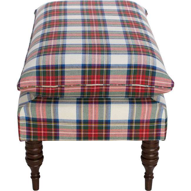 Addison Pillowtop Bench, Stewart Plaid - Accent Seating - 3