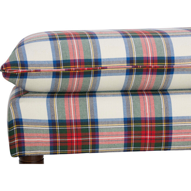 Addison Pillowtop Bench, Stewart Plaid - Accent Seating - 4