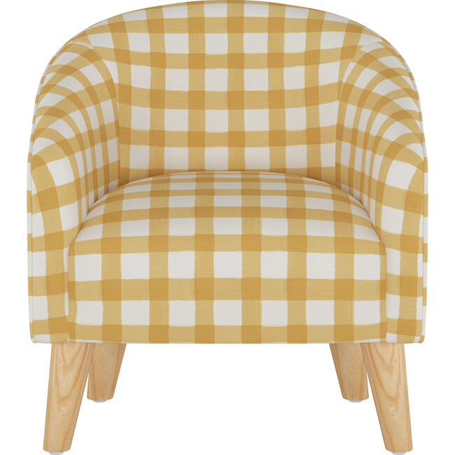 Stevie Kids' Chair, Buttercup Gingham - Kids Seating - 1