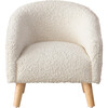 Stevie Kids' Chair, Ivory Sheepskin - Kids Seating - 1 - thumbnail