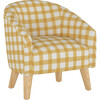 Stevie Kids' Chair, Buttercup Gingham - Kids Seating - 2