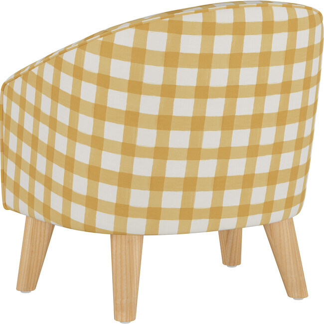 Stevie Kids' Chair, Buttercup Gingham - Kids Seating - 3