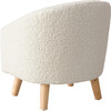 Stevie Kids' Chair, Ivory Sheepskin - Kids Seating - 3