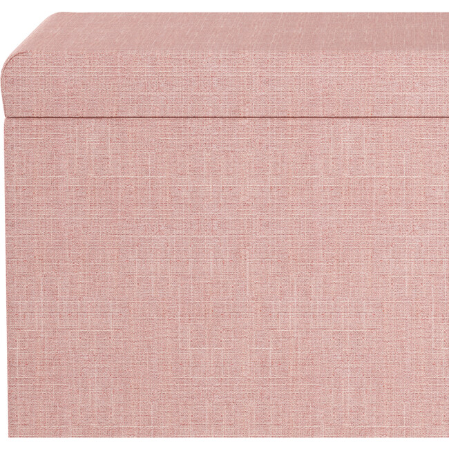 Palmer Storage Bench, Rosequartz Linen - Accent Seating - 3