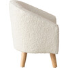 Stevie Kids' Chair, Ivory Sheepskin - Kids Seating - 6