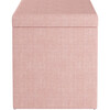 Palmer Storage Bench, Rosequartz Linen - Accent Seating - 6