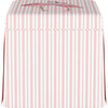 Skirted Storage Ottoman, Flamingo Stripe Pink - Kids Seating - 1 - thumbnail