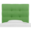 Avery Tufted Headboard, Kelly Green Linen - Beds - 1 - thumbnail