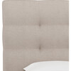 Avery Tufted Headboard, Wafer Linen - Beds - 3