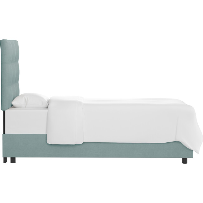 Avery Tufted Bed, Seaglass Linen