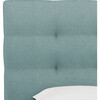 Avery Tufted Bed, Seaglass Linen - Beds - 3