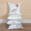 Pillow, Palm Tree Stripe Blue - Decorative Pillows - 5