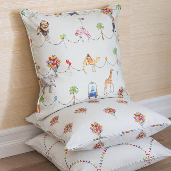 Pillow, Bunting Scallop Multi - Decorative Pillows - 2