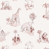 Pillow, Malin Toile Pink - Decorative Pillows - 3