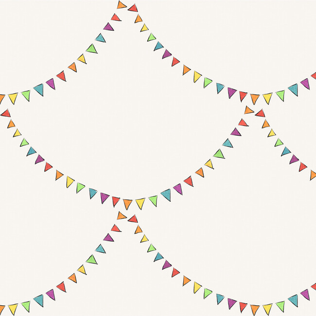 Pillow, Bunting Scallop Multi - Decorative Pillows - 3