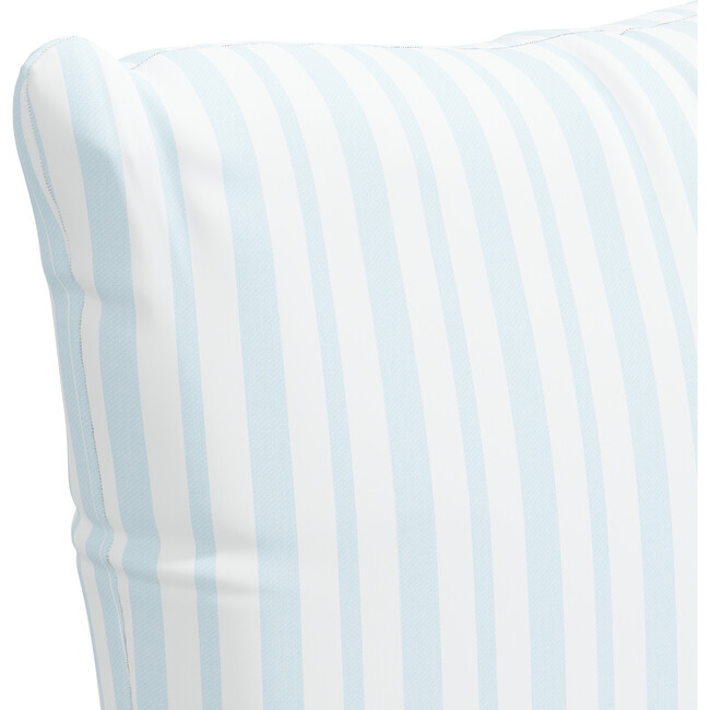 Pillow, Elephant Stripe Blue - Decorative Pillows - 5