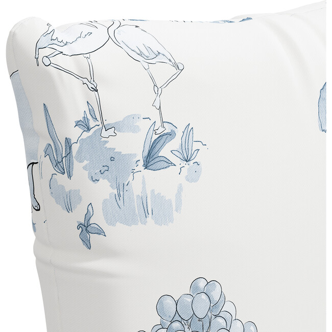 Pillow, Malin Toile Blue - Decorative Pillows - 5