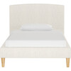 Phoenix Platform Bed, Talc Linen - Beds - 1 - thumbnail