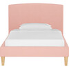 Phoenix Platform Bed, Petal Linen - Beds - 1 - thumbnail