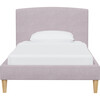 Phoenix Platform Bed, Smokey Quartz Linen - Beds - 1 - thumbnail