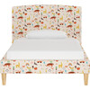 Phoenix Platform Bed, Happy Things Cream - Beds - 1 - thumbnail