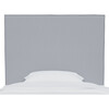 Haven Slipcover Headboard, Navy Oxford Stripe - Beds - 1 - thumbnail