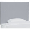 Haven Slipcover Headboard, Navy Oxford Stripe - Beds - 2