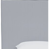Haven Slipcover Headboard, Navy Oxford Stripe - Beds - 3