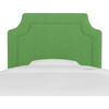 Emerson Headboard, Kelly Green Linen - Beds - 1 - thumbnail