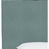 Haven Slipcover Headboard, Seaglass Linen - Beds - 3