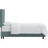 Haven Slipcover Headboard, Seaglass Linen - Beds - 5