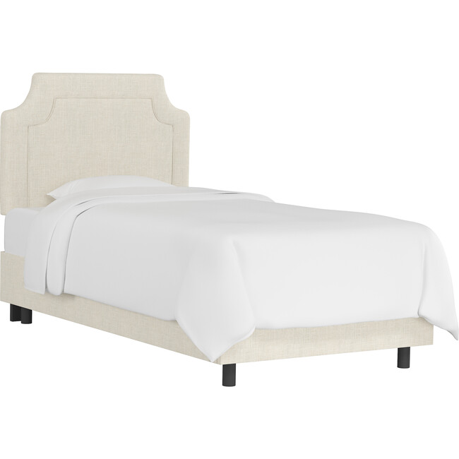 Emerson Bed, Parchment Linen - Beds - 5