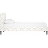Platform Bed with Fancy Cone Leg, Bunting Scallop Multi - Beds - 2