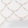 Platform Bed with Fancy Cone Leg, Bunting Scallop Multi - Beds - 3