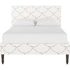 Straight Platform Bed, Bunting Scallop Multi - Beds - 1 - thumbnail
