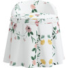 Aurora Kids' Skirted Vanity Stool, Kaleidoscope Floral Blush - Kids Seating - 1 - thumbnail