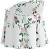Aurora Kids' Skirted Vanity Stool, Kaleidoscope Floral Blush - Kids Seating - 3