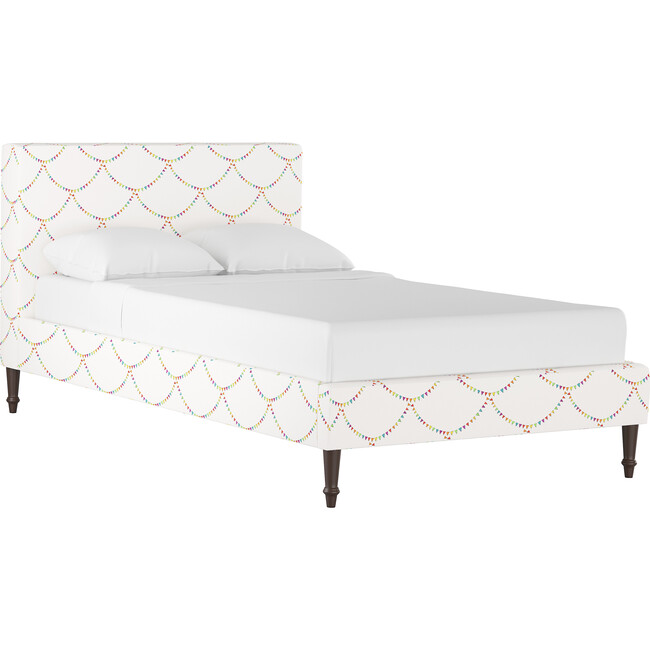 Straight Platform Bed, Bunting Scallop Multi - Beds - 5