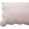 Knitted Biscuit Cushion, Pink - Decorative Pillows - 5