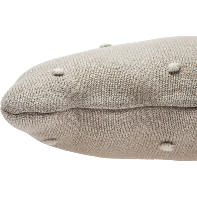 Knitted Biscuit Cushion, Dune - Decorative Pillows - 4