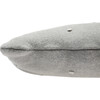Knitted Biscuit Cushion, Grey - Decorative Pillows - 4