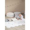 Knitted Biscuit Cushion, Grey - Decorative Pillows - 6
