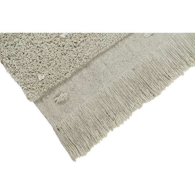 Woods Symphony Washable Rug, Olive - Rugs - 3