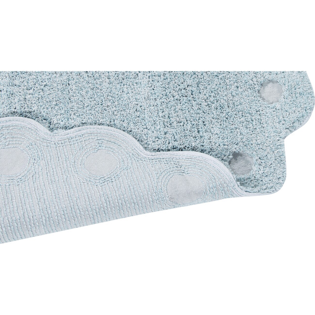 Pinecone Washable Rug, Pearl Blue - Rugs - 6
