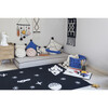 Universe Washable Rug, Black - Rugs - 7