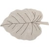 Monstera Washable Rug, Natural - Rugs - 1 - thumbnail